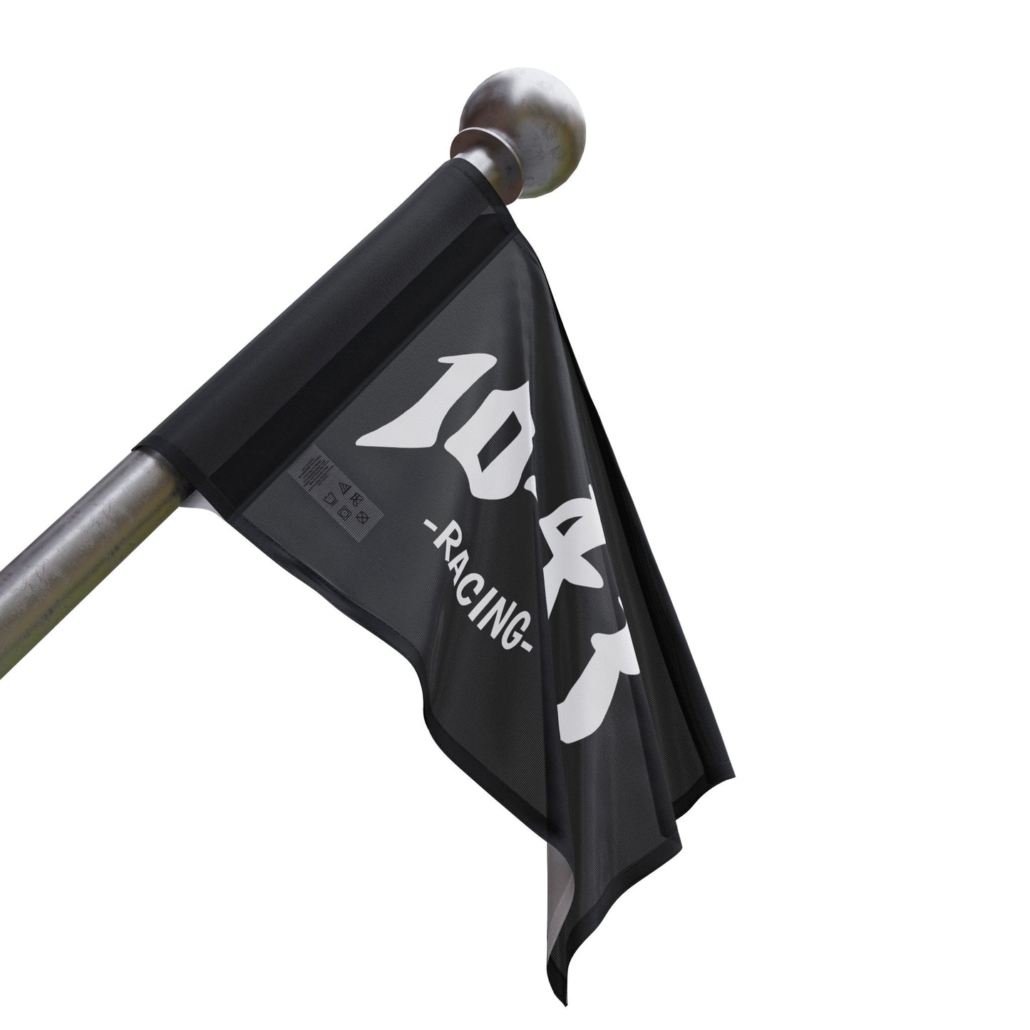 10-43 RACING FLAG - BLACK