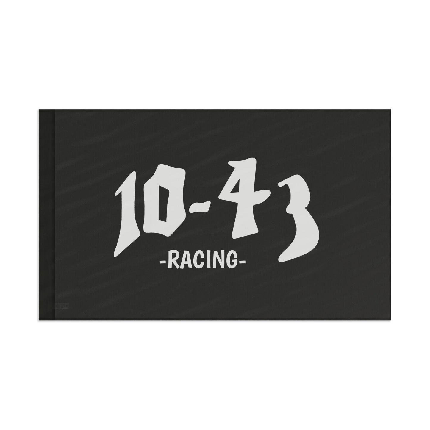 10-43 RACING FLAG - BLACK