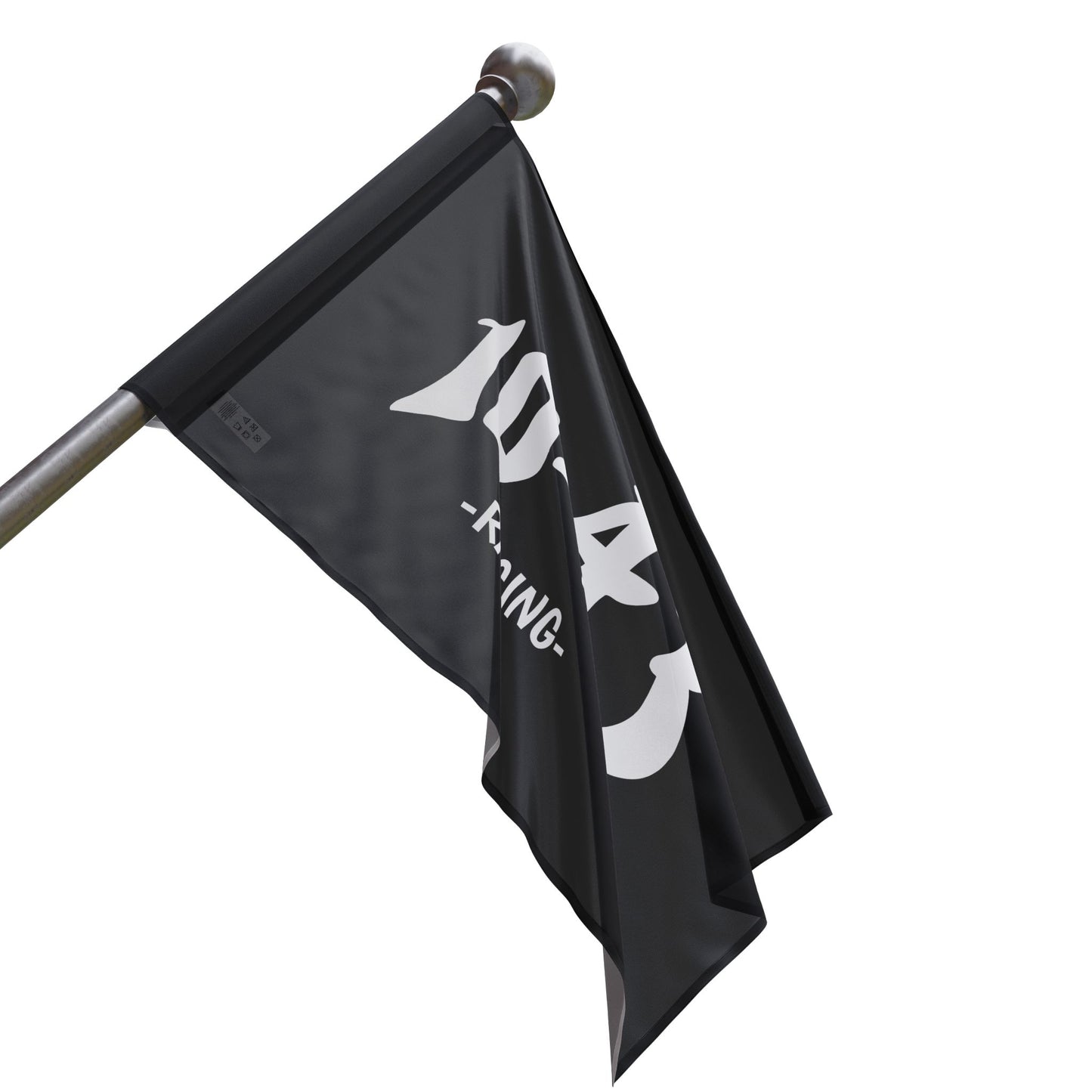 10-43 RACING FLAG - BLACK